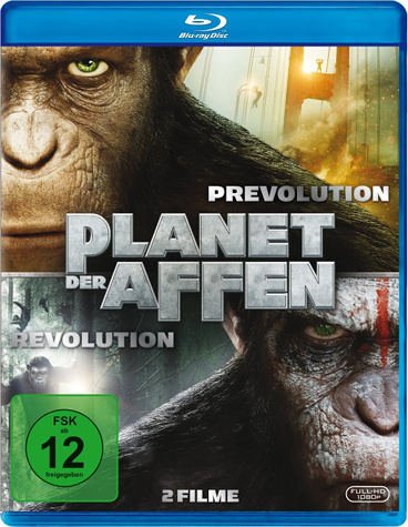 Planet der Affen - Prevolution + Revolution